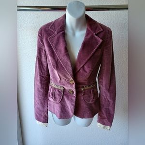 Phoebe Women Purple Blazer Size 4